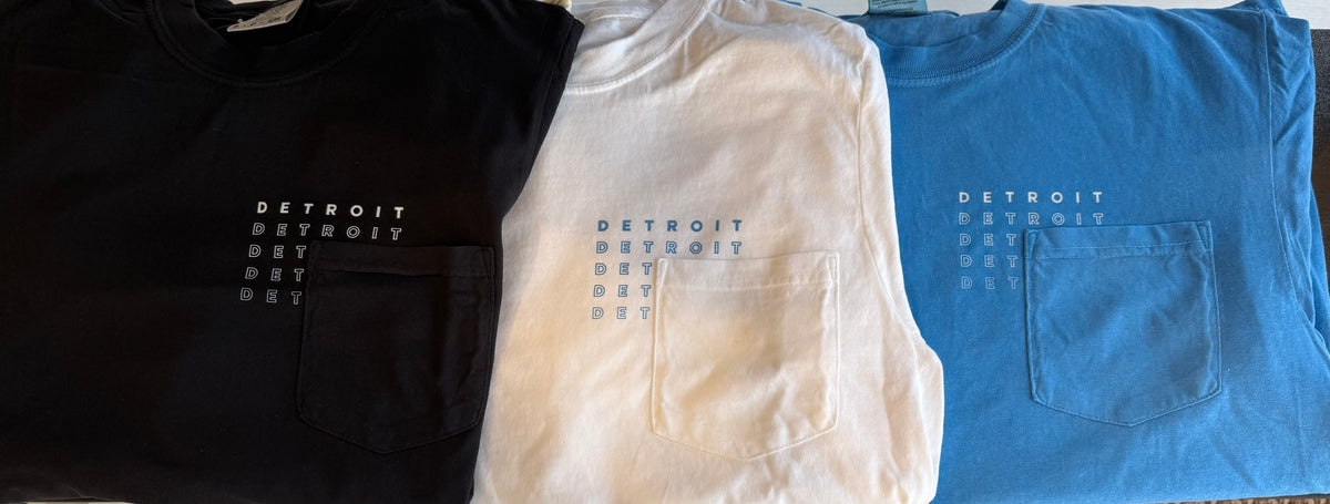 Detroit Tee - New Colors!