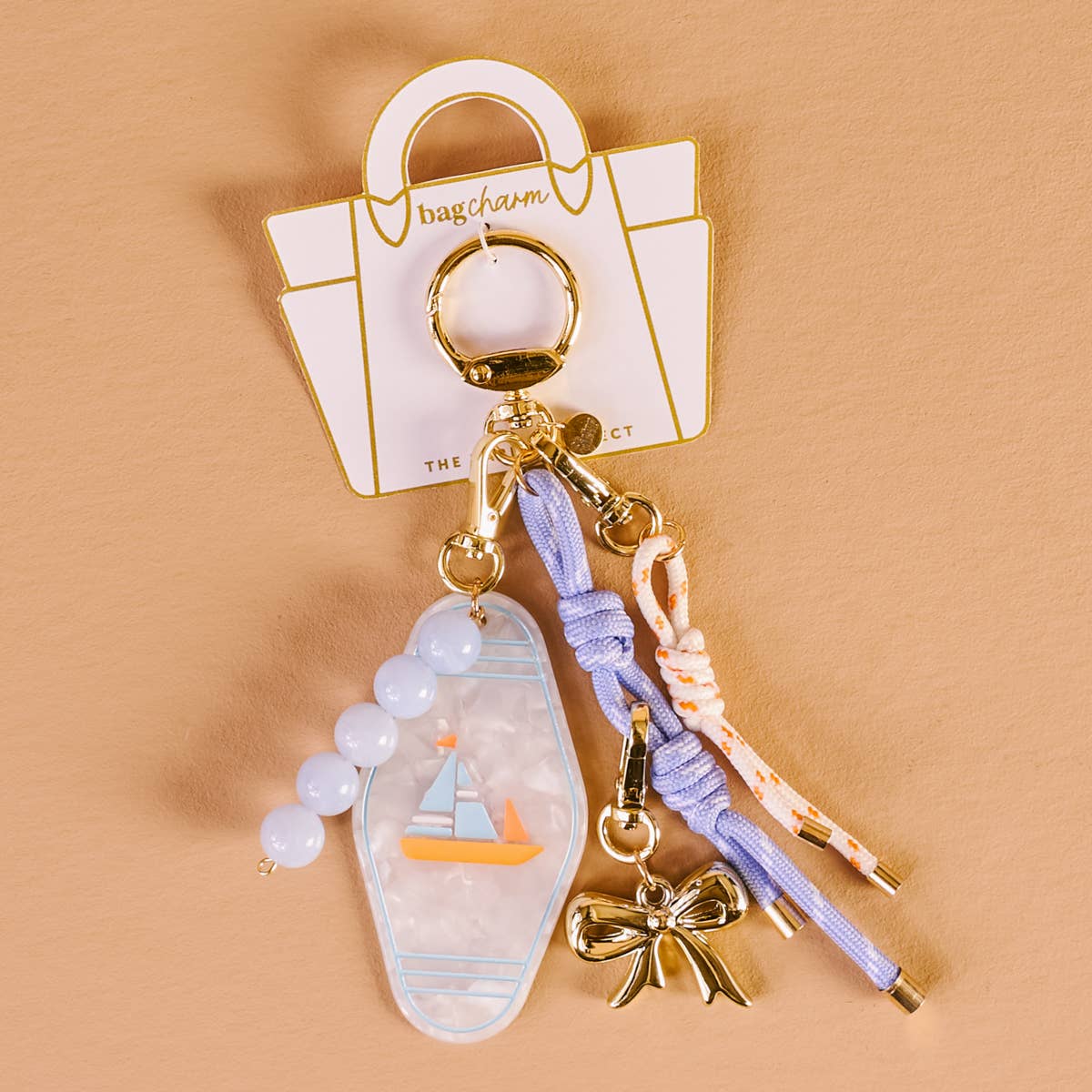 Motel Key Bag Charm–Smooth Sailing