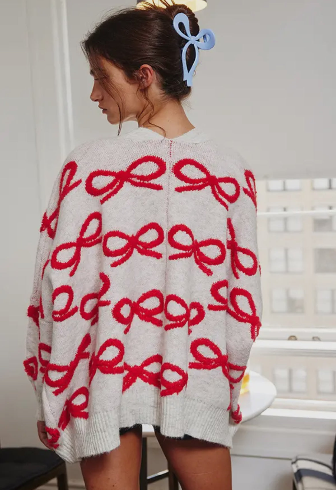 Bow Cardigan