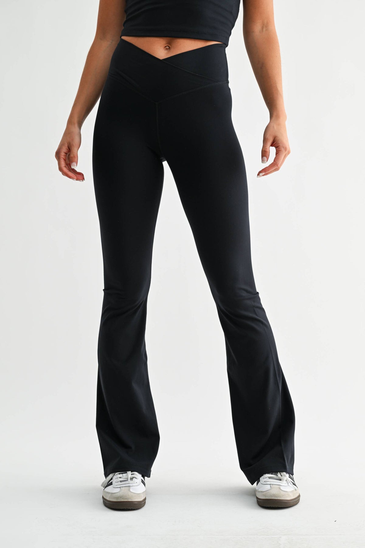 Crossover Waist Yoga Pants