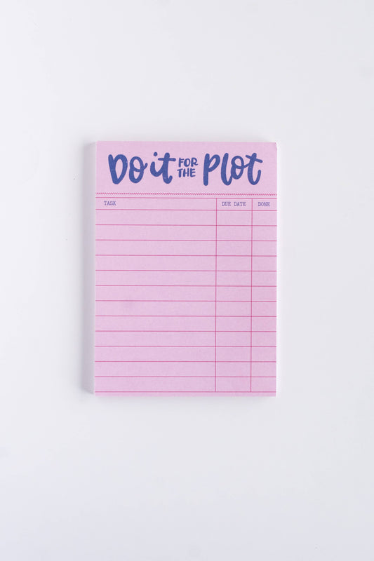 Do it for the Plot Notepad