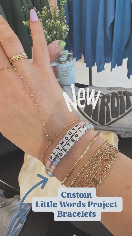 Custom Plymouth Bracelet